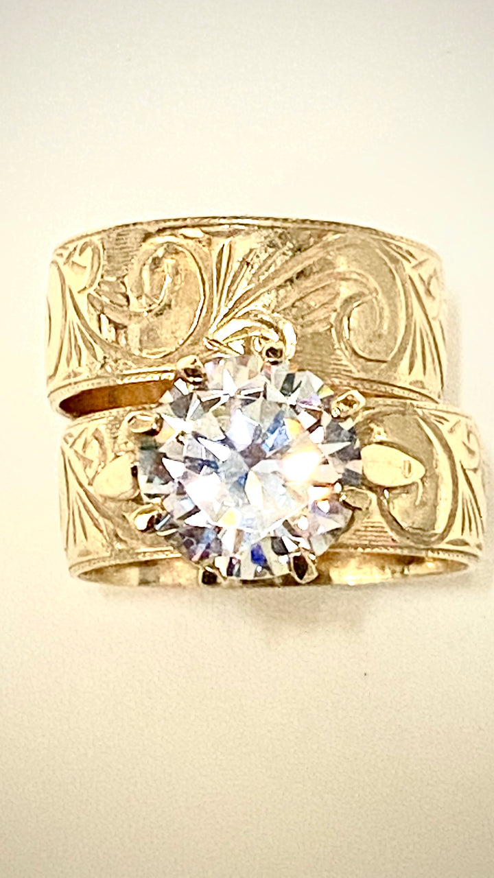 9 ct Hawaiian ring