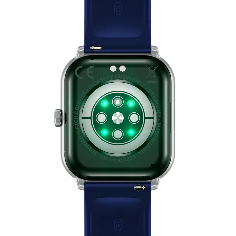 ICE SMART WATCH SILVER BLACK NAVY