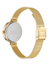 Jag Maddy Gold Dial Gold Steel Womens Watch J3067A
