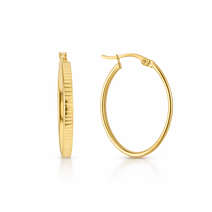 9ct silver filled earring