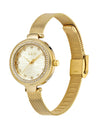 Jag Maddy Gold Dial Gold Steel Womens Watch J3067A