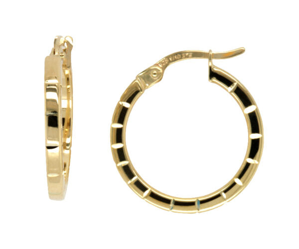 Earring - 9ct gold Silver Bonded IE1532