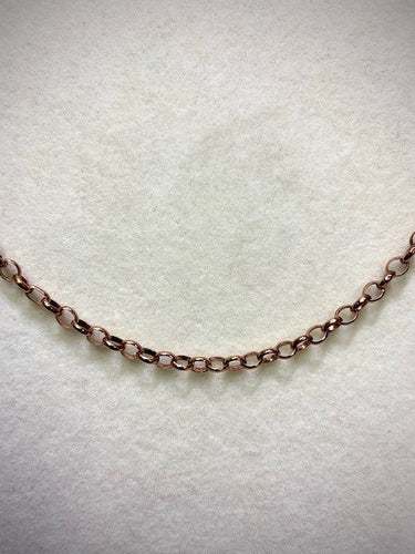Chain - 9ct Rose Gold Belcher 40cm